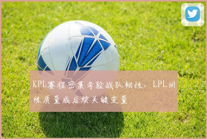KPL赛程密集考验战队韧性，LPL训练质量成后续关键变量